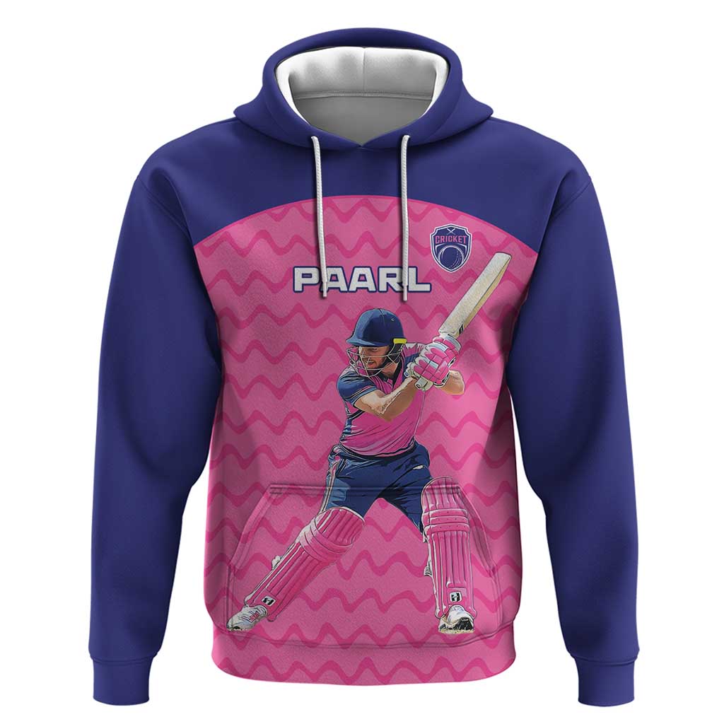 Custom South Africa Paarl Cricket Hoodie We Are Champions - Wonder Print Shop