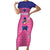 Custom South Africa Paarl Cricket Short Sleeve Bodycon Dress We Are Champions - Wonder Print Shop