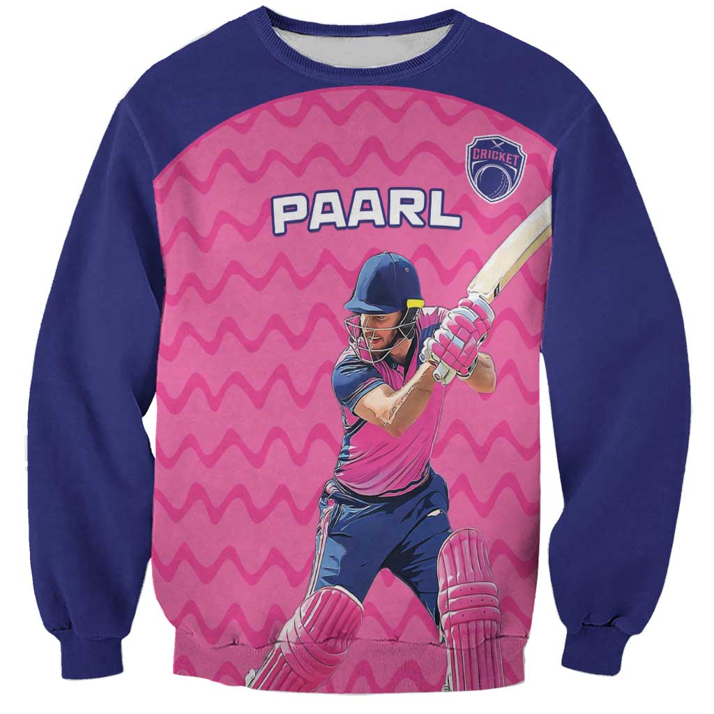 Custom South Africa Paarl Cricket Sweatshirt We Are Champions