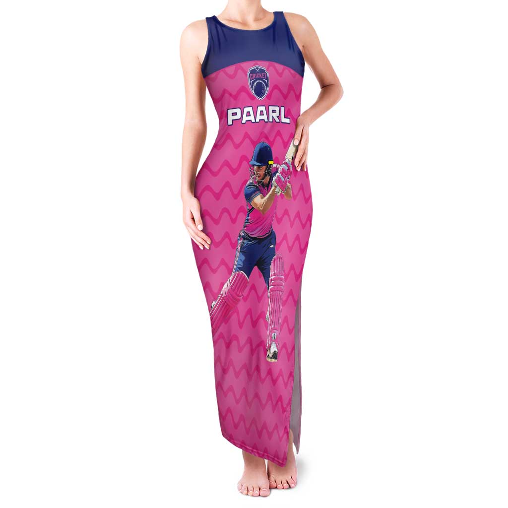 Custom South Africa Paarl Cricket Tank Maxi Dress We Are Champions