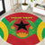 Personalised Cape Verde Round Carpet National Flag Of Cape Verde 1975-1992