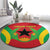 Personalised Cape Verde Round Carpet National Flag Of Cape Verde 1975-1992