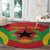 Personalised Cape Verde Round Carpet National Flag Of Cape Verde 1975-1992