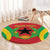 Personalised Cape Verde Round Carpet National Flag Of Cape Verde 1975-1992