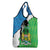 Personalised Sierra Leone Grocery Bag Chimpanzee With Coat Of Arms