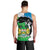 Personalised Sierra Leone Men Tank Top Chimpanzee With Coat Of Arms - Wonder Print Shop