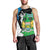 Personalised Sierra Leone Men Tank Top Chimpanzee With Coat Of Arms - Wonder Print Shop