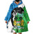 Personalised Sierra Leone Wearable Blanket Hoodie Chimpanzee With Coat Of Arms