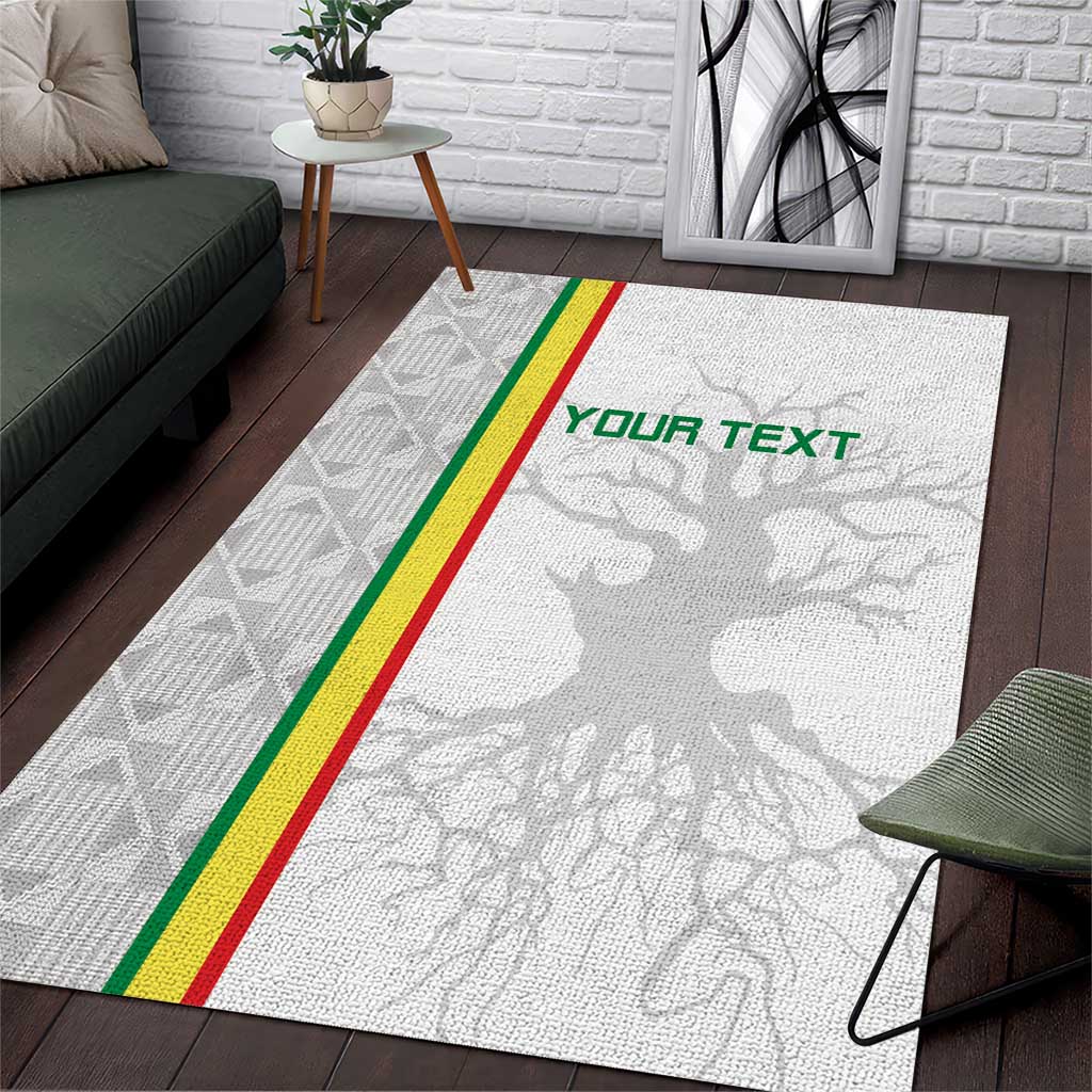 Custom Senegal Football Area Rug Road To Champions