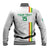 Custom Senegal Football Baseball Jacket Road To Champions