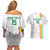 Custom Senegal Football Couples Matching Off Shoulder Short Dress and Hawaiian Shirt Road To Champions