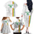 Custom Senegal Football Family Matching Off The Shoulder Long Sleeve Dress and Hawaiian Shirt Road To Champions