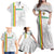 Custom Senegal Football Family Matching Off Shoulder Maxi Dress and Hawaiian Shirt Road To Champions