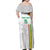 Custom Senegal Football Family Matching Off Shoulder Maxi Dress and Hawaiian Shirt Road To Champions