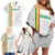 Custom Senegal Football Family Matching Off Shoulder Short Dress and Hawaiian Shirt Road To Champions