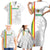 Custom Senegal Football Family Matching Short Sleeve Bodycon Dress and Hawaiian Shirt Road To Champions