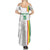 Custom Senegal Football Family Matching Summer Maxi Dress and Hawaiian Shirt Road To Champions