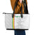 Custom Senegal Football Leather Tote Bag Road To Champions