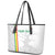 Custom Senegal Football Leather Tote Bag Road To Champions