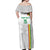 Custom Senegal Football Off Shoulder Maxi Dress Road To Champions