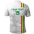 Custom Senegal Football Polo Shirt Road To Champions