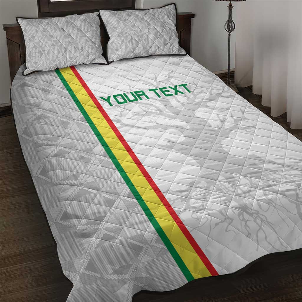 Custom Senegal Football Quilt Bed Set Road To Champions