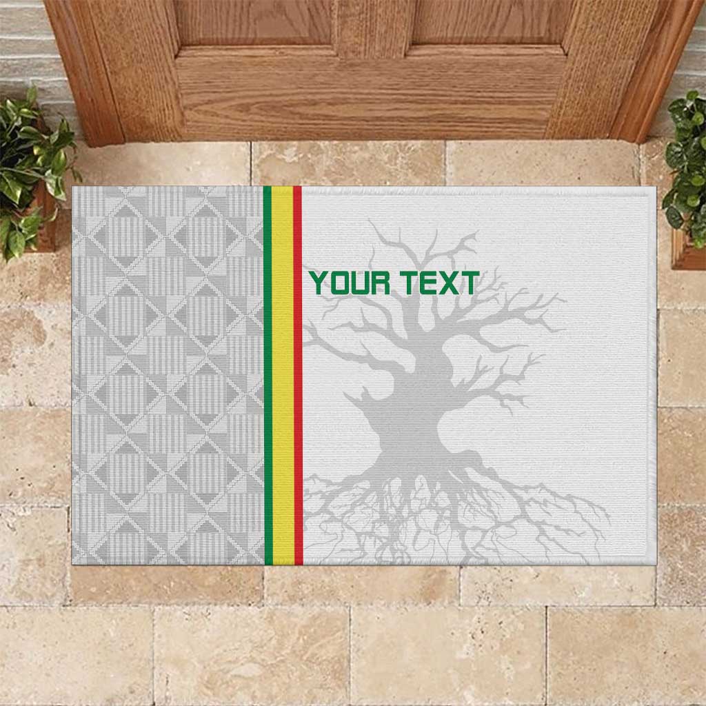 Custom Senegal Football Rubber Doormat Road To Champions