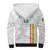 Custom Senegal Football Sherpa Hoodie Road To Champions