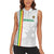 Custom Senegal Football Women Sleeveless Polo Shirt Road To Champions