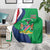 Personalised Namibia Independence Day Blanket Coat Of Arms With African Pattern