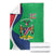 Personalised Namibia Independence Day Blanket Coat Of Arms With African Pattern