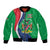 Personalised Namibia Independence Day Bomber Jacket Coat Of Arms With African Pattern