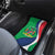 Personalised Namibia Independence Day Car Mats Coat Of Arms With African Pattern