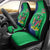 Personalised Namibia Independence Day Car Seat Cover Coat Of Arms With African Pattern