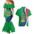 Personalised Namibia Independence Day Couples Matching Mermaid Dress and Hawaiian Shirt Coat Of Arms With African Pattern