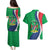 Personalised Namibia Independence Day Couples Matching Puletasi and Hawaiian Shirt Coat Of Arms With African Pattern