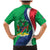 Personalised Namibia Independence Day Family Matching Mermaid Dress and Hawaiian Shirt Coat Of Arms With African Pattern