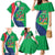 Personalised Namibia Independence Day Family Matching Mermaid Dress and Hawaiian Shirt Coat Of Arms With African Pattern