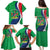 Personalised Namibia Independence Day Family Matching Puletasi and Hawaiian Shirt Coat Of Arms With African Pattern