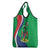 Personalised Namibia Independence Day Grocery Bag Coat Of Arms With African Pattern