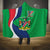 Personalised Namibia Independence Day Hooded Blanket Coat Of Arms With African Pattern