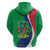 Personalised Namibia Independence Day Hoodie Coat Of Arms With African Pattern