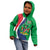 Personalised Namibia Independence Day Kid Hoodie Coat Of Arms With African Pattern