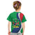 Personalised Namibia Independence Day Kid T Shirt Coat Of Arms With African Pattern