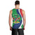 Personalised Namibia Independence Day Men Tank Top Coat Of Arms With African Pattern