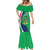 Personalised Namibia Independence Day Mermaid Dress Coat Of Arms With African Pattern