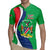 Personalised Namibia Independence Day Rugby Jersey Coat Of Arms With African Pattern