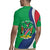 Personalised Namibia Independence Day Rugby Jersey Coat Of Arms With African Pattern