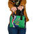 Personalised Namibia Independence Day Shoulder Handbag Coat Of Arms With African Pattern