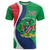 Personalised Namibia Independence Day T Shirt Coat Of Arms With African Pattern